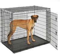 Double Door Dog Crate for XXL for Big Dogs Breeds