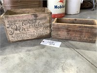 Wooden Ammuntion Boxes