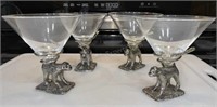 Monkey Martini Glasses