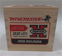 400 Rounds Winchester .22 LR Cartridges In Crate