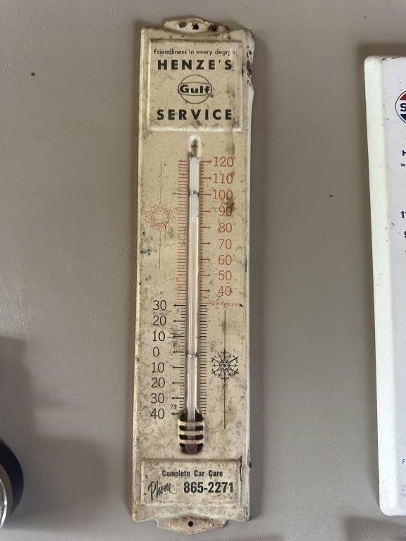 Henze Gulf Service Thermometer