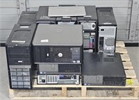 (U) Pallet Lot Of PC/Desktops And HP Laptop