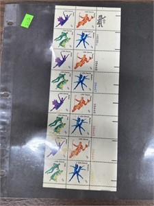 QTY 18 DANCE STAMPS