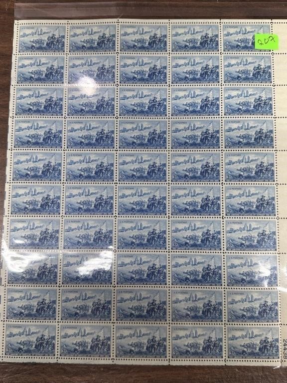 PHILATELIC STAMP AUCTION BLOCKS SINGLES SHEETS+