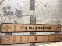 Two Sets of Welding Screens