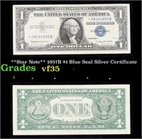 **Star Note** 1957B $1 Blue Seal Silver Certificat