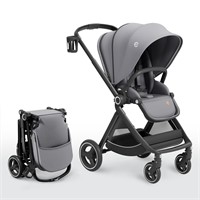 Retail: $350: Reversible Stroller ELITTLE EMU Gray