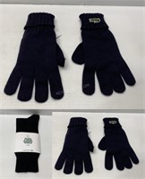 SM Lot of 3 Lacoste Socks/Gloves - NWT $150