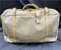Designer style suitcase marked Gucci 30”l x 18”h