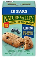 28-Pk Nature Valley Soft-Baked Muffin Bars, 35g