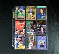 (9) SPORTS CARDS LEGENDS Hall of Famers