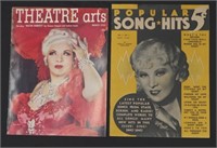 Vintage Mae West cover Popular Song hits