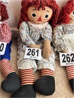 Vintage Large Raggedy Ann Doll