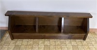 53x18in solid wood shelf