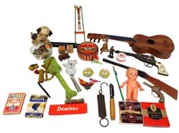 VINTAGE TRINKETS AND TOYS