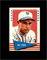 1961 Fleer High #142 Bill Terry NRMT to NM-MT+