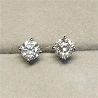 14K WHITE GOLD DIAMOND (SI, I-J, 0.54CT)