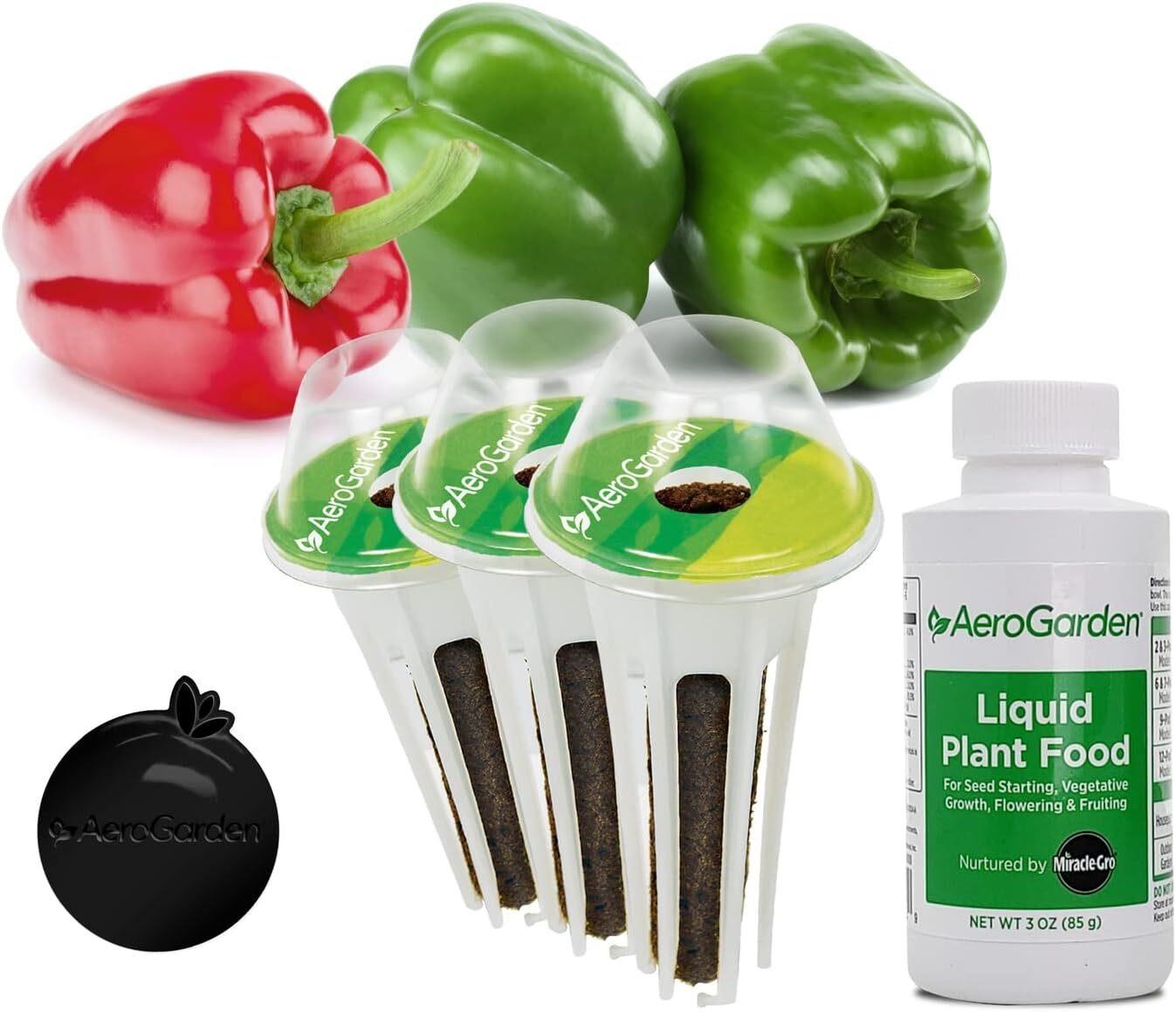 AeroGarden Sweet Bell Peppers Seed Pod Kit (9-pod)