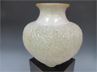 (Wolff Pottery) Pale Colored Vase (9"x6")