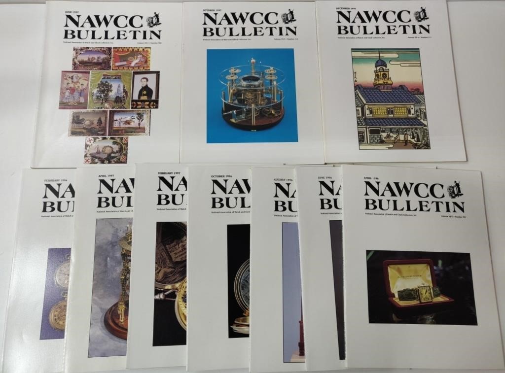 Nawcc Bulletin Watch & Clock Collector Books