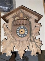 Vintage Switzerland Cuendet 1-Day Cuckoo Clock