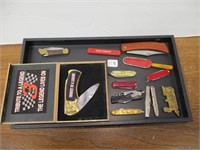 Tray of Misc Collectible Knives