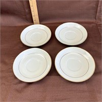 Set Of 4 Vintage Noritake China Saucers