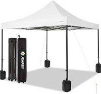Jearey Upgraded 10x10 Pop Up Canopy Tent, Heavy