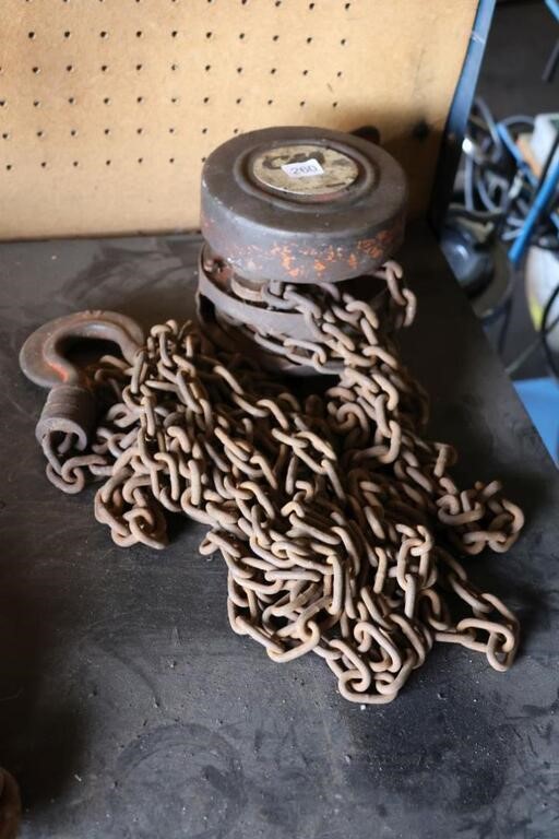 CM 1 TON CHAIN FALL