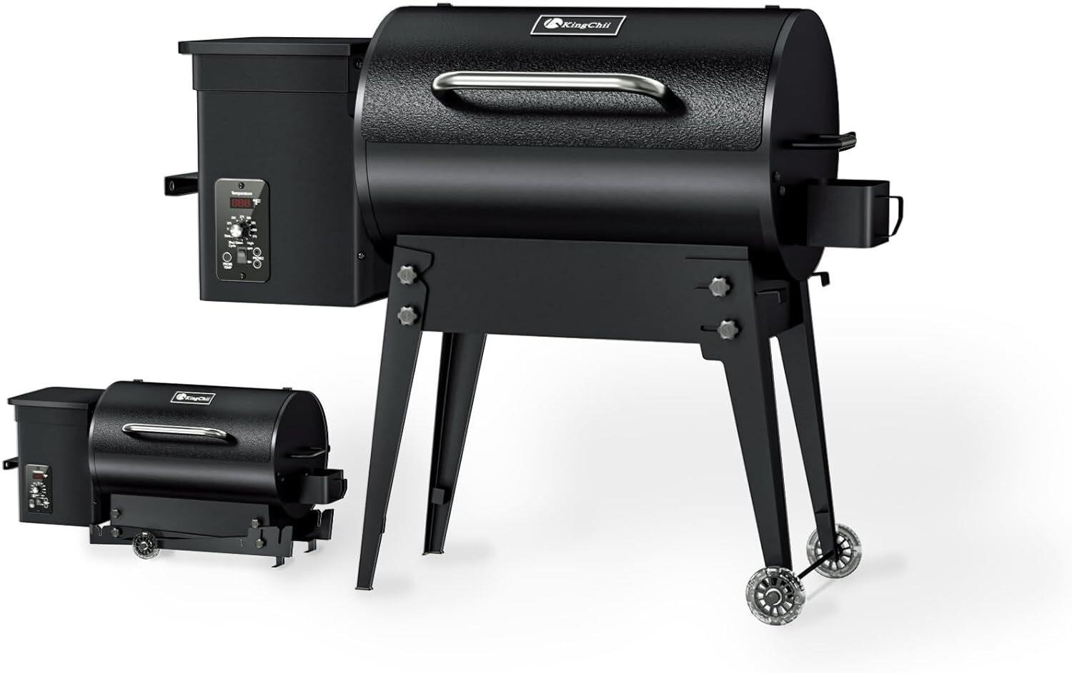 KingChii Portable Electric Wood Pellet Grill