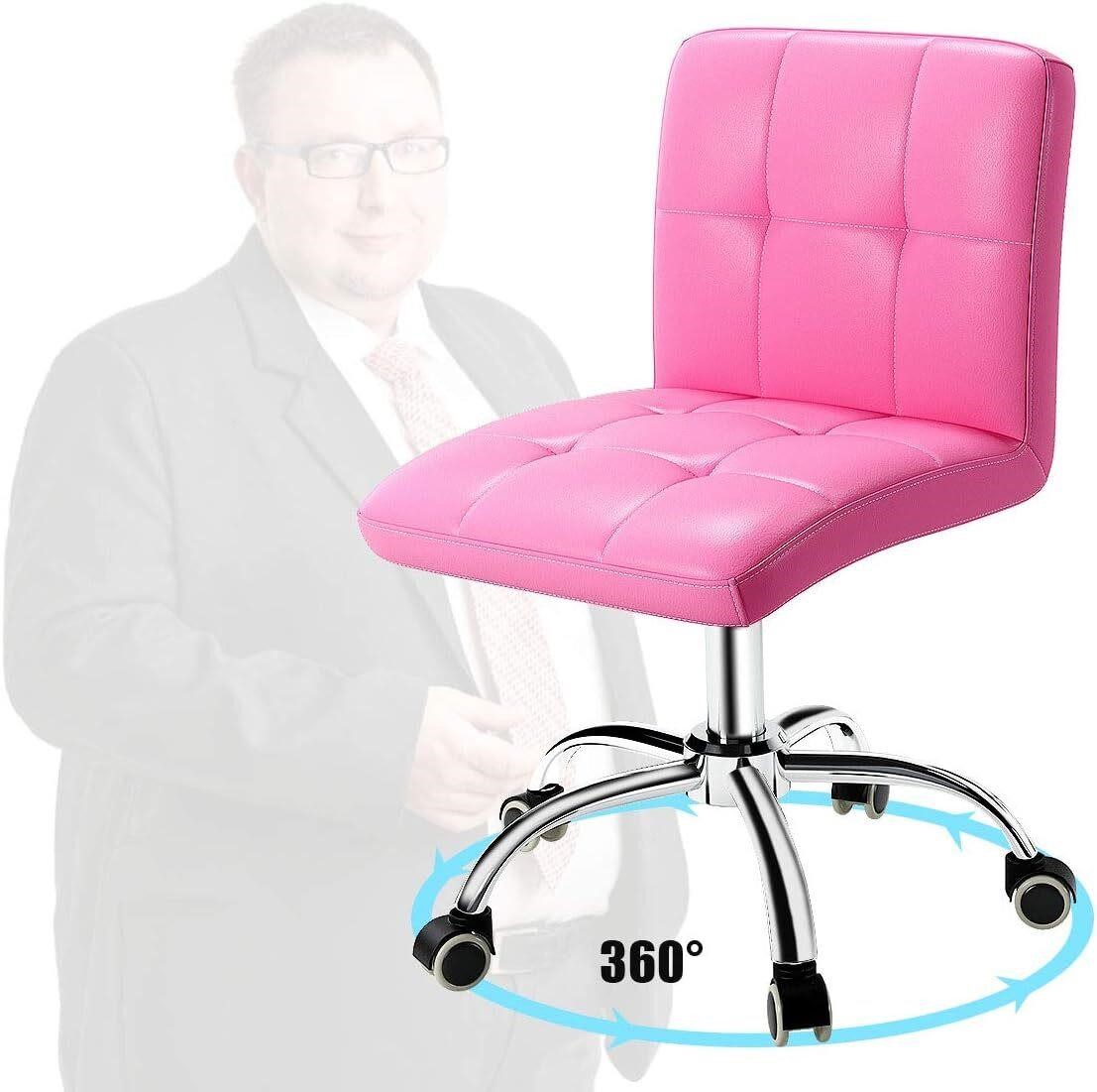 360 Office Desk Chair  PU Rolling Task Chair