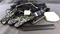 Assorted Electronics Lot Incl. Remotes