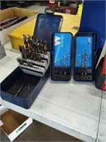 Century Drill & Tool Drill Bits - incomplete set