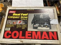 COLEMAN DUEL FUEL COMPACT STOVE