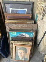 Assorted Pictures and Frames, Prints and More