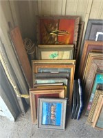 Assorted Pictures and Frames, Prints and More