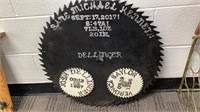 Saw Blade Decor