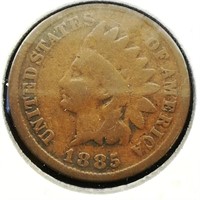 1885 Indian Head Penny 1c