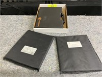 2 Level IIIA 10 x 12 Kevlar Core Plates + Gun Case