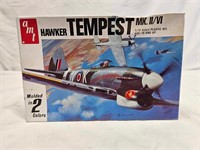 AMT Hawker Tempest MK. II/VI SEALED 1/72 Scale