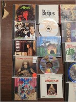 Music CDs- Toby Keith, Ozzy Osborne, Beatles,