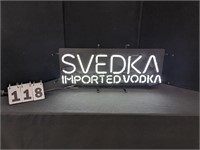 Svedka Lighted Sign