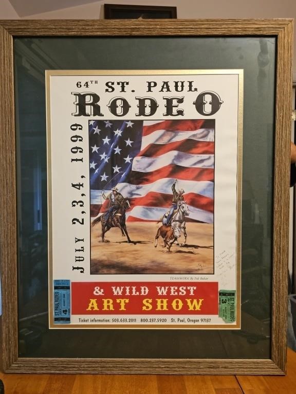 ST. PAUL RODEO & WILD WEST ART SHOW 1999 64TH