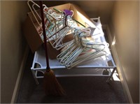 Clothes hangers and dry rack