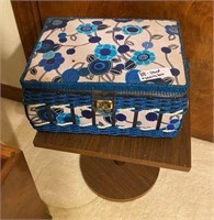 Sewing Basket and Small Stand