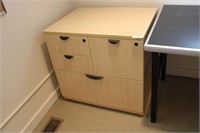 Oak file cabinet