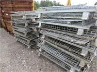 22 Folding Wire Manufacturing Baskets