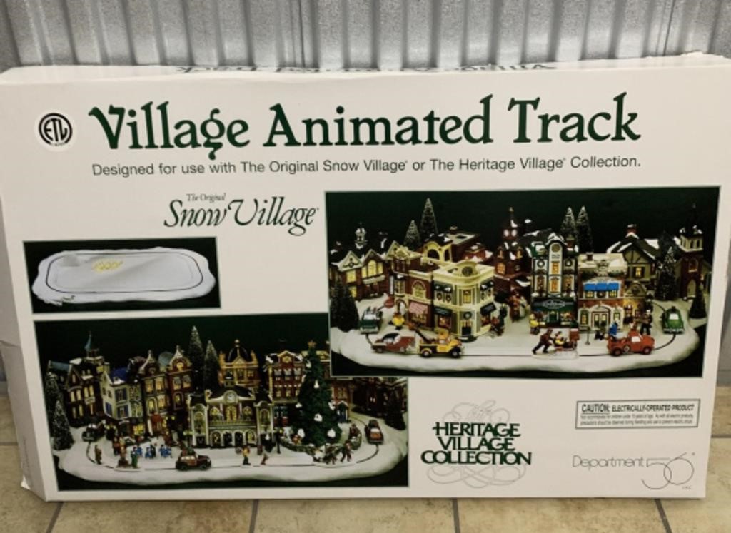 Dept 56 Village Animated Track