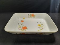 Country Flowers Serving Dish - 12.5"x9"