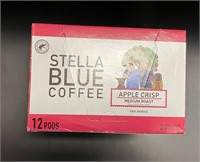 Blue Stella apple crisp 12 pods coffee